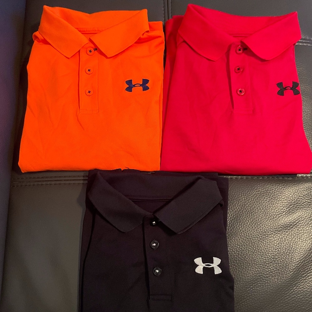 Under Armour Bundle Polos Youth Large